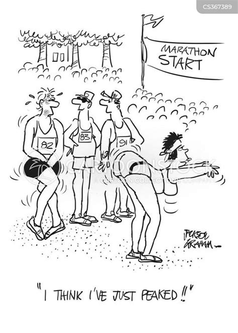 Long Distance Runner Cartoons and Comics - funny pictures from CartoonStock