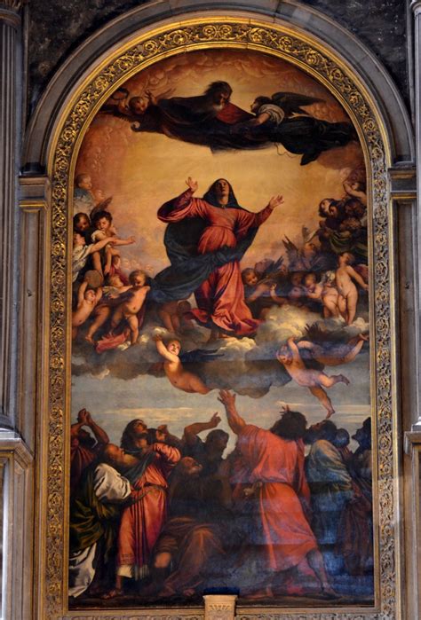 Titian, Assumption of the Virgin, 1518, in the Frari (7) | Flickr