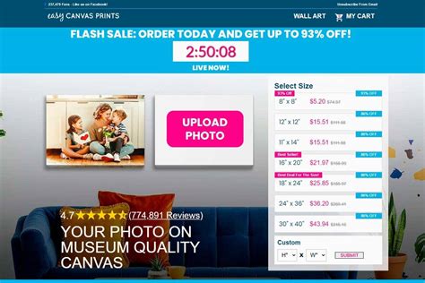 Easy Canvas Prints Review - Quality Canvas Photo Printing Service ...