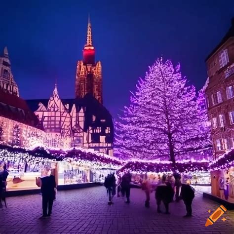 Futuristic christmas market with iot devices on Craiyon
