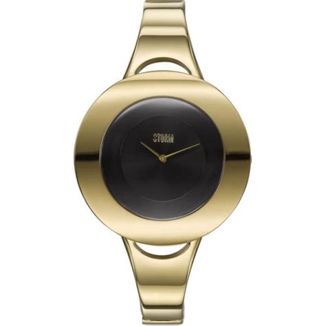 Storm Ladies Centro Gold Black Watch - Women's Watches from Faith ...