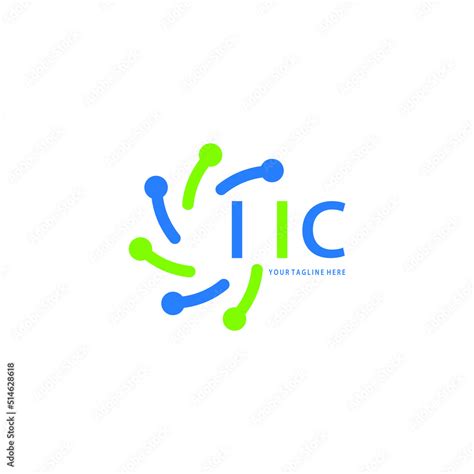 IIC logo design initial creative letter logo. IIC unique letter logo design. IIC vector logo ...