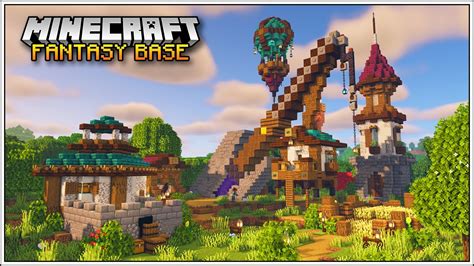 Let's Build a Minecraft Fantasy Base [Minecraft Timelapse] - YouTube