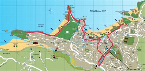 Newquay Parking Map