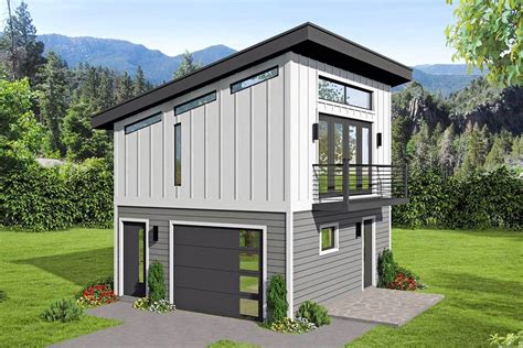 Versatile Modern Carriage House Plan - 68557VR | Architectural Designs - House Plans