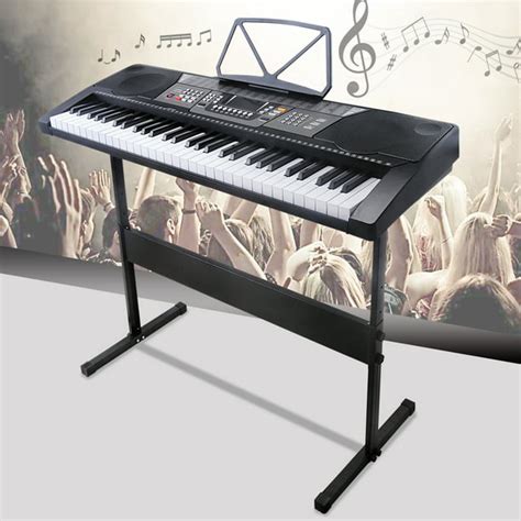 Uenjoy 61 Key Music Electronic Keyboard Electric Digital Piano LED ...