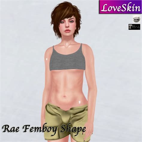 Second Life Marketplace - Rae Femboy Shape for Catwa, Maitreya, V-tech Boi Chest