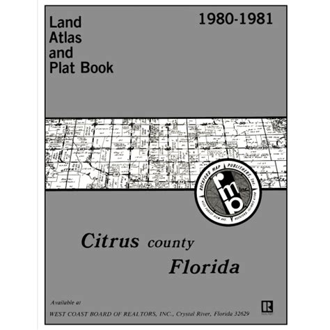 Florida - Citrus County Plat Map & GIS - Rockford Map Publishers