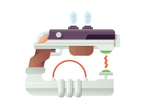 Ray Gun by Mantas on Dribbble