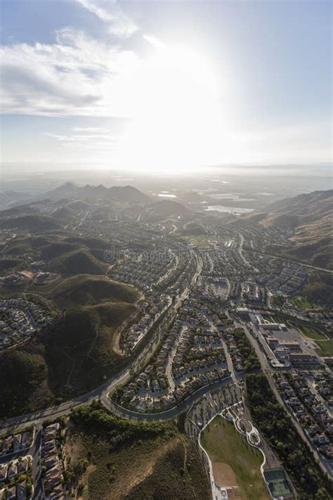 Newbury Park Southern California Aerial Stock Photo - Image of aerial, city: 94808284