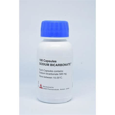 SODIUM BICARBONATE 500 mg Oral Capsule | dawasearch