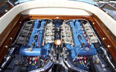 1968, Riva, Aquarama, Lamborghini, Superboat, Race, Racing, Boat, Engine Wallpapers HD / Desktop ...