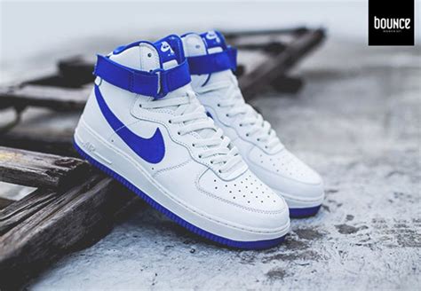 The Next Remastered Nike Air Force 1 High is White and Royal Blue ...