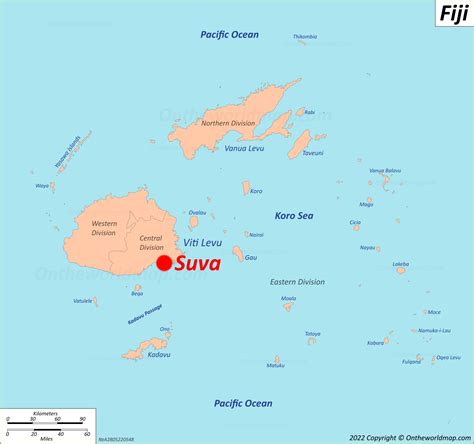 Suva Map | Fiji | Detailed Maps of Suva