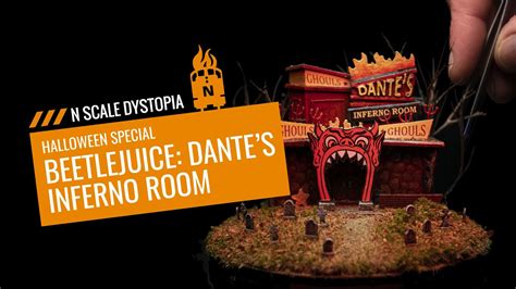 Halloween Special: Building a Beetlejuice Dante's Inferno Room Diorama - YouTube