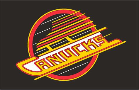 Vancouver Canucks Jersey Logo (1993) - Canucks primary skate logo with ...