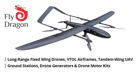 Long Range Fixed Wing Drones | VTOL UAV Frames | Tandem-Wing UAV