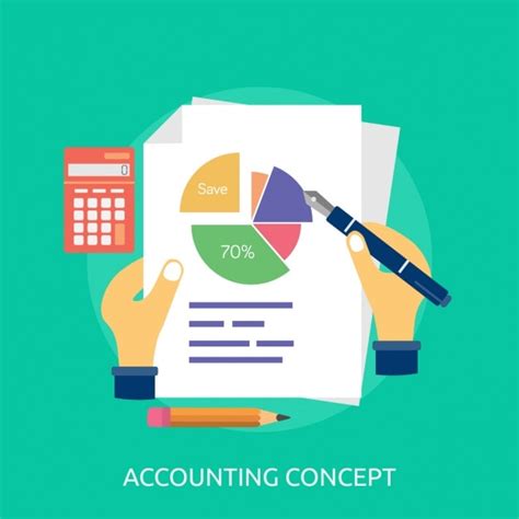 Free Vector | Accounting background design