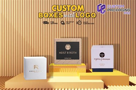 Custom Boxes with Logo in 2021 | Custom boxes, Custom packaging, Custom