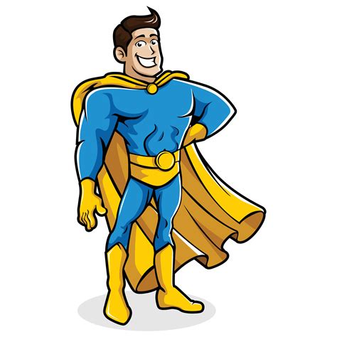 Superhero vector character illustration 11469966 Vector Art at Vecteezy