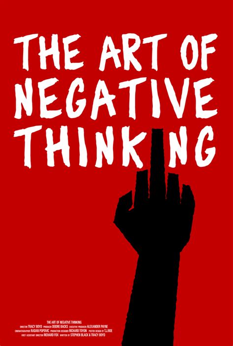 The Art of Negative Thinking