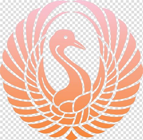 Japan Red-crowned crane Symbol, vektor transparent background PNG clipart | HiClipart