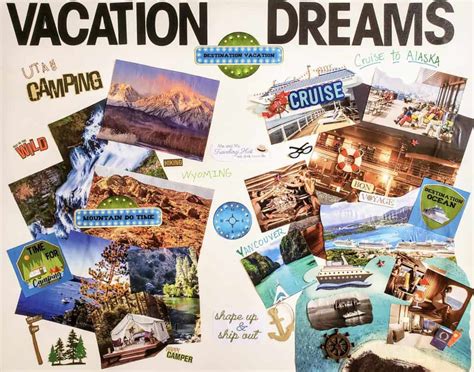 Travel Vision Board Printables