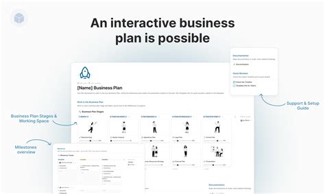 Business Plan Workspace Notion Template | Notion Everything