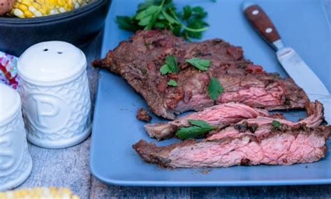 Easy Broiled Flank Steak Recipe - The Foodie Affair