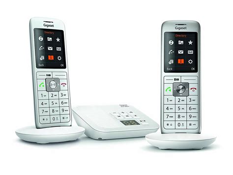 Gigaset CL660A Duo - Téléphone fixe sans fil - Répondeur - 2 combinés Blanc - Téléphonie ...