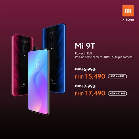 Xiaomi Philippines Announces Price Cut for the Mi 9T - UNBOX PH