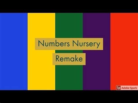 Numbers Nursery Remake - YouTube | Remade, Nursery, Songs