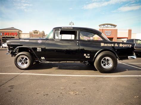 '55 CHEVY GASSER | シェビー, ドラッグカー, マッスルカー