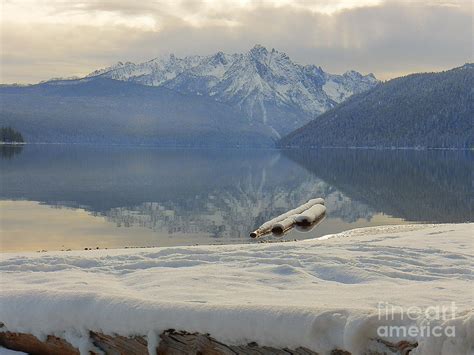 Winter In Stanley Idaho Redfish Lake Photograph by Art Sandi - Fine Art ...