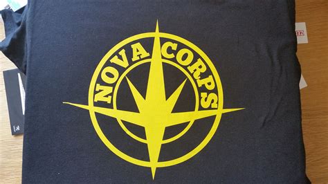 Nova Corps Logo Guardians of the Galaxy Marvel Comics inspired T-shirt - T-Shirts, Tank Tops