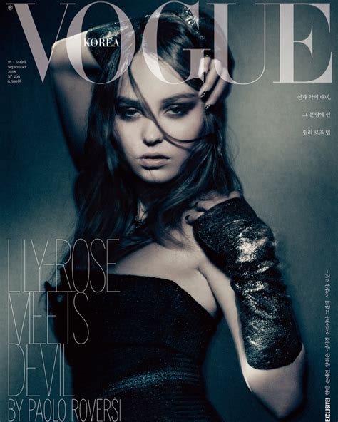 Lily-Rose Depp | Vogue Korea | 2018 Cover | Chanel Photoshoot