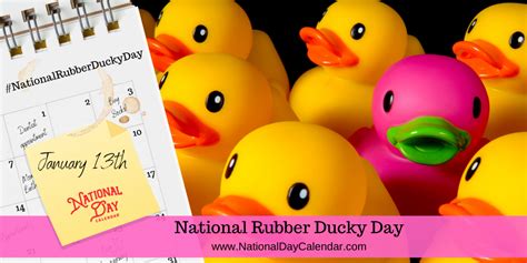 How will you celebrate national Rubber Ducky Day?