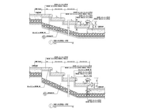 设计院台阶标准设计（2017年最新资料） -园林景观节点详图-筑龙园林景观论坛