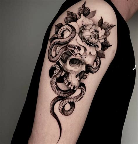 Update 60+ snake with flower tattoo super hot - in.cdgdbentre