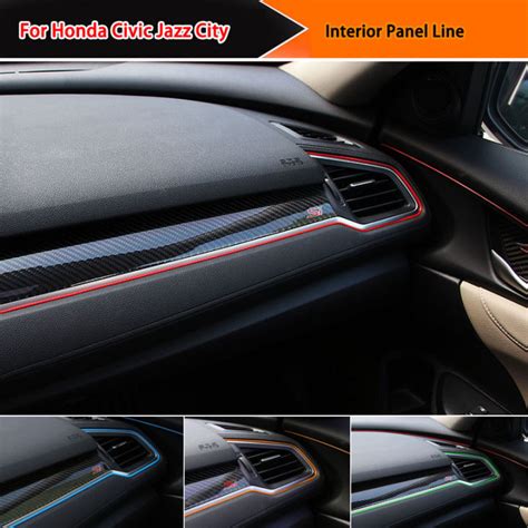 Honda Civic FE FC FK /Jazz /City/Accord/HR-V/CR-V Interior Panel Line Auto Interior Decoration ...