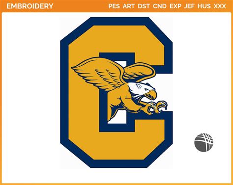 Canisius Golden Griffins - Alternate Logo (2006) - College Sports Embroidery Logo in 4 sizes & 8 ...