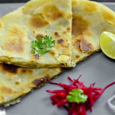 Cheese Paratha Recipe | Appetizers & Snacks | FoodTribune