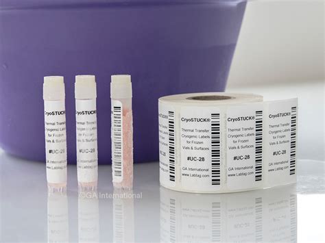 Thermal-Transfer Cryogenic Labels For Frozen Vials Surfaces, 57% OFF