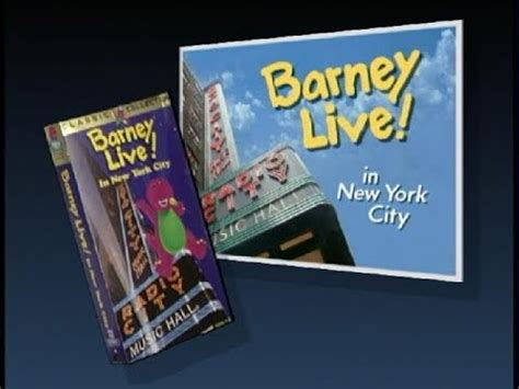 Barney - Barney Live! In New York City Trailer (DVD Version) - YouTube