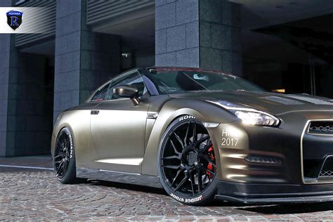 True Car Lover's Choice: Nissan GT-R on Rohana Wheels — CARiD.com Gallery