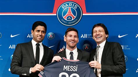 Messi: PSG president says world will be 'shocked' by revenues