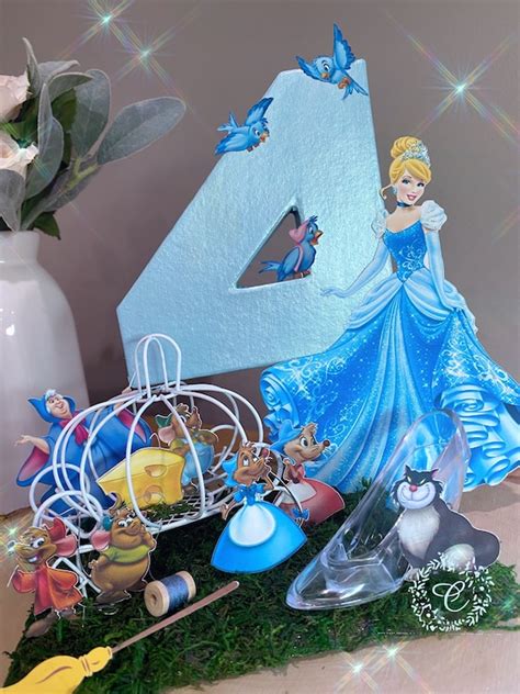 Cinderella Centerpiece. Cinderella party decoration. | Etsy