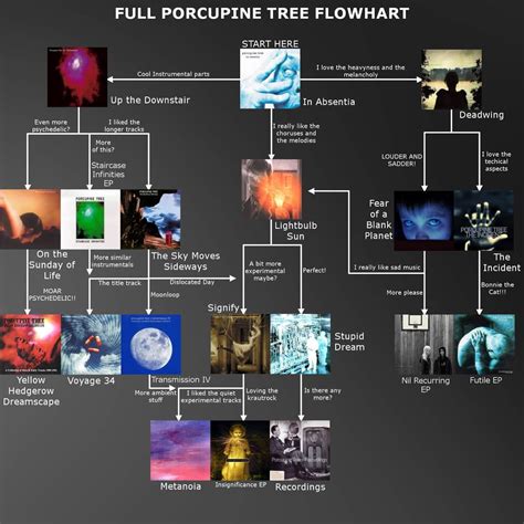 Porcupine Tree flowchart : r/porcupinetree