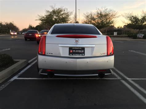 Simple Engineering 5" exhaust tips on a cts-v sedan. | Cadillac CTS-V Forum