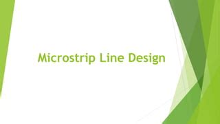 Microstripline | PPT